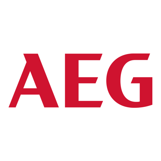 AEG EP3013021 Benutzerinformation