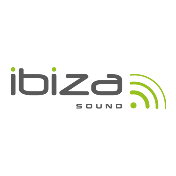 Ibiza sound PMM 8100 Bedienungsanleitung