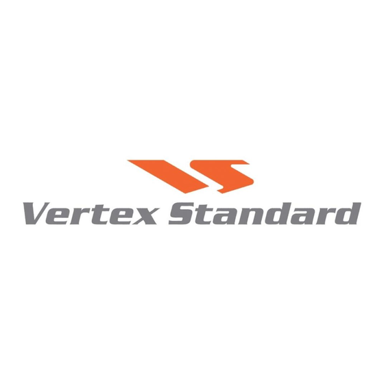 Vertex Standard VX-820ATEX Serie Bedienungsanleitung