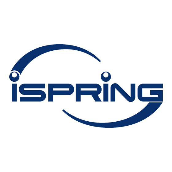Ispring RCCP Serie Bedienungsanleitung