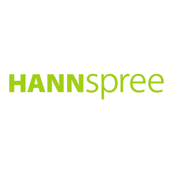 HANNspree Hanns.G HSG1301 Bedienungsanleitung