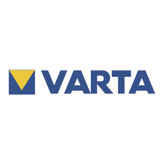 Varta VS-XMS Kurzanleitung