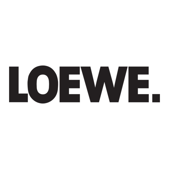 Loewe 110.30 TS Montageanleitung