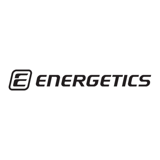 Energetics JE233 Montage- Und Gebrauchsanleitung