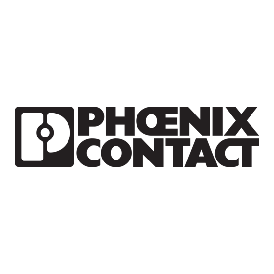 Phoenix Contact PT 2x1VA Serie Installationsanweisung