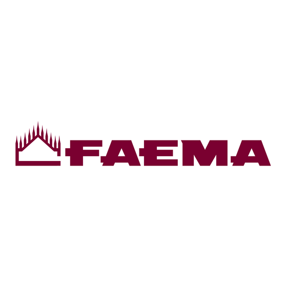 Faema MD3000 Gebrauch Und Installation