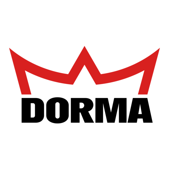 Dorma S6R-DM Installationshandbuch