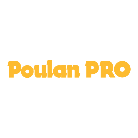 Poulan Pro 967027201 Benutzerhandbuch