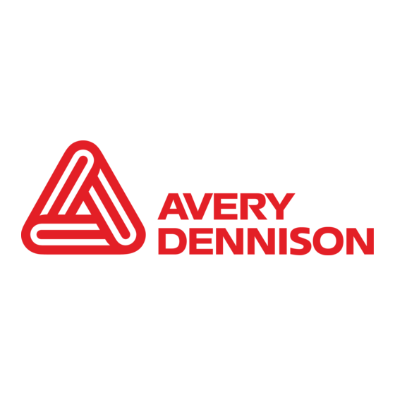 Avery Dennison ALX 73-Serie Bedienungsanleitung