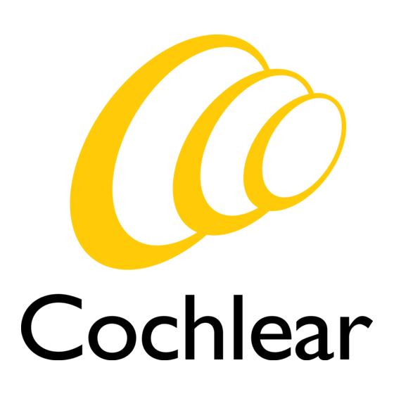 Cochlear Nucleus CR210 Benutzerhandbuch