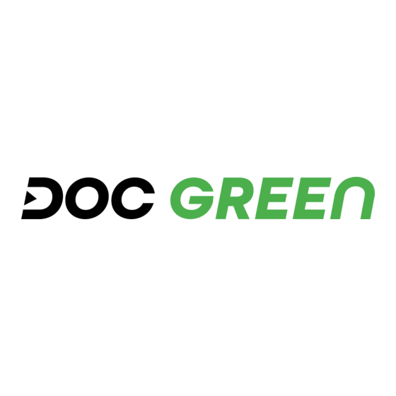 doc green SUP 2000 Bedienungsanleitung