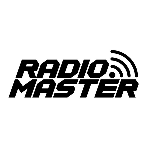 RadioMaster MT12 Schnellstartanleitung