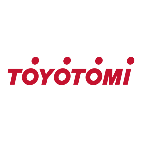 Toyotomi TAD-2220E Bedienungsanleitung
