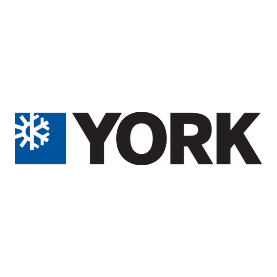 York YEFB Serie Gebrauchs - Und Wartungsanweisungen