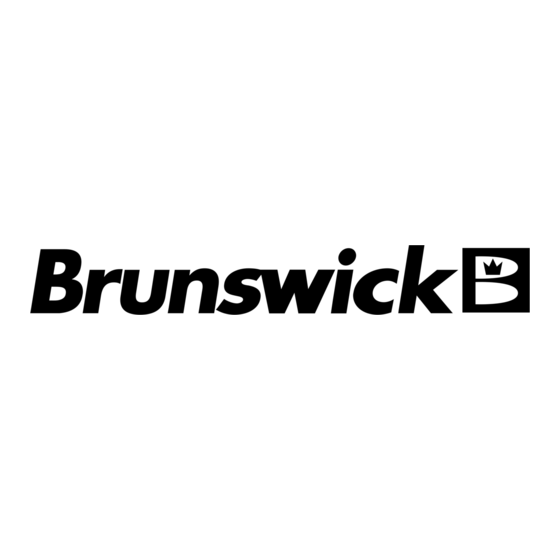 Brunswick GS-X series Betriebshandbuch