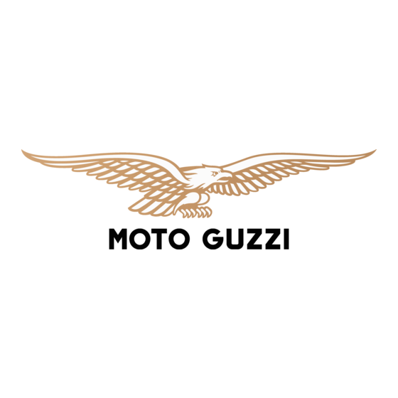 MOTO GUZZI NORGE GT 8v Bedienungsanleitung