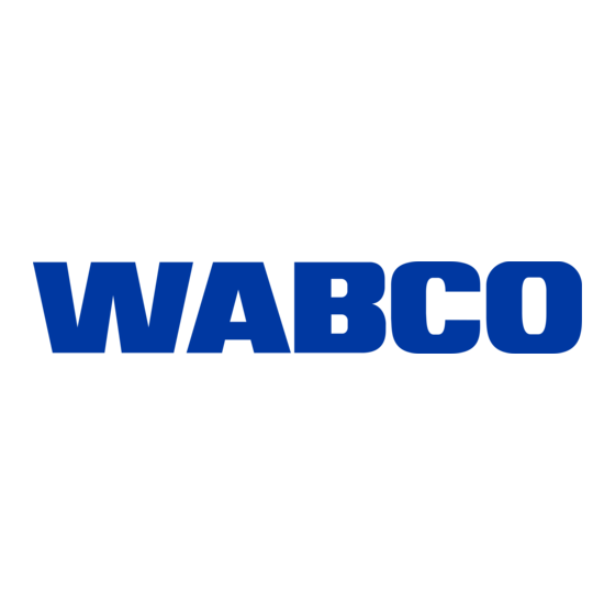 WABCO ario Compact ABS Bedienungsanleitung