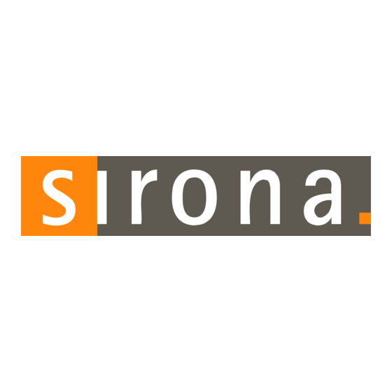 Sirona CEREC AC CONNECT Bedienungsanleitung