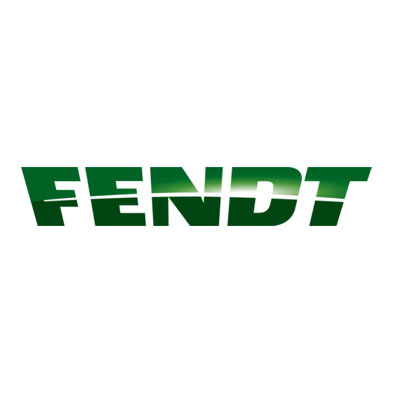 FENDT Brilliant 560 TF Bedienungsanleitung