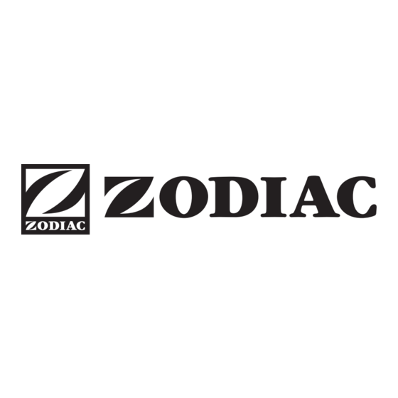 Zodiac Ei2 Montage- Und Gebrauchsanleitung