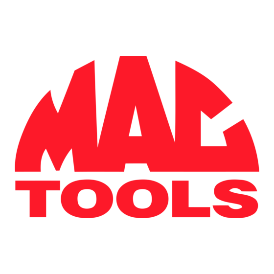MAC TOOLS MPF59038 Originalanweisung