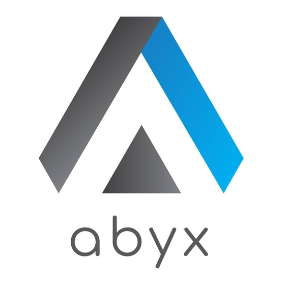 Abyx Fit Milano Benutzerhandbuch