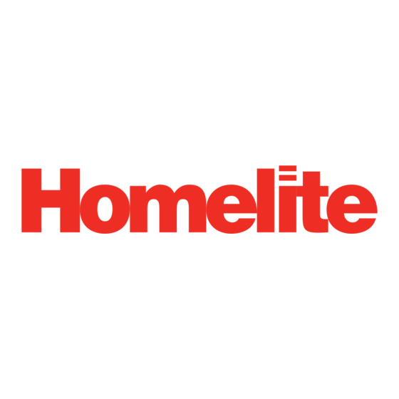 Homelite HBC26S series Bedienungsanleitung