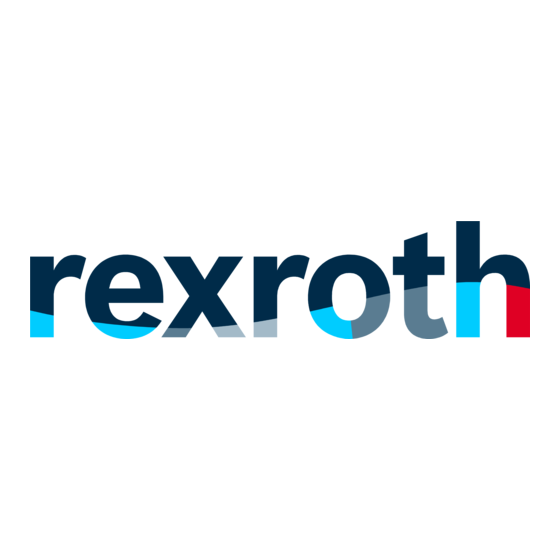 REXROTH 71 Serie Betriebsanleitung