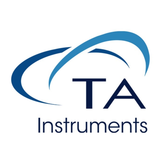 TA Instruments TGA 951 Bedienerhandbuch