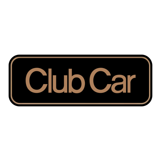 Club Car TEMPO Betriebshandbuch
