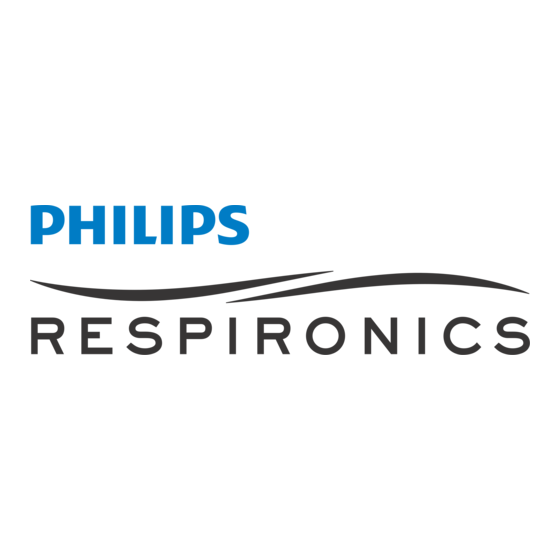 Philips Respironics BiPAP A30 Silver Serie Benutzerhandbuch
