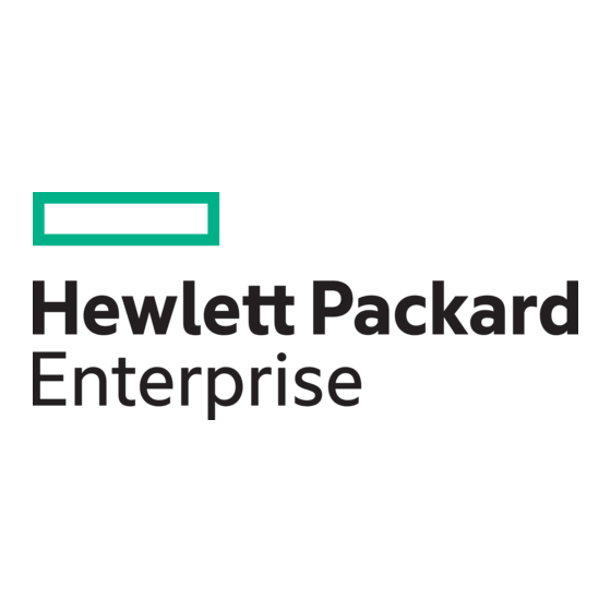 Hewlett Packard Enterprise Hyper Converged 380 Installationshandbuch