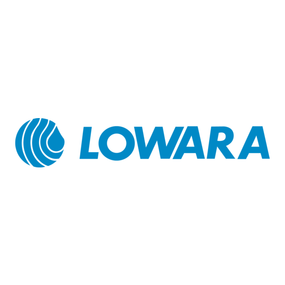 Lowara l6c serie Installations-Und Betriebsanleitungen