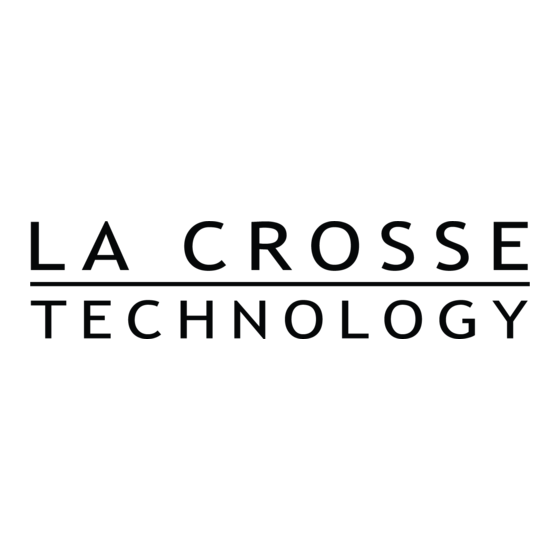 La Crosse Technology WEATHER MASTER Bedienungsanleitung