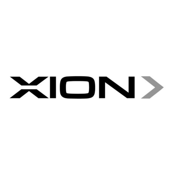 xion AXP-MTR001B Bedienungsanleitung