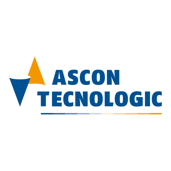 ASCON TECNOLOGIC K38 Technische Betriebs - Und Funktionsanleitung