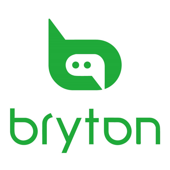 Bryton S800 Bedienungsanleitung