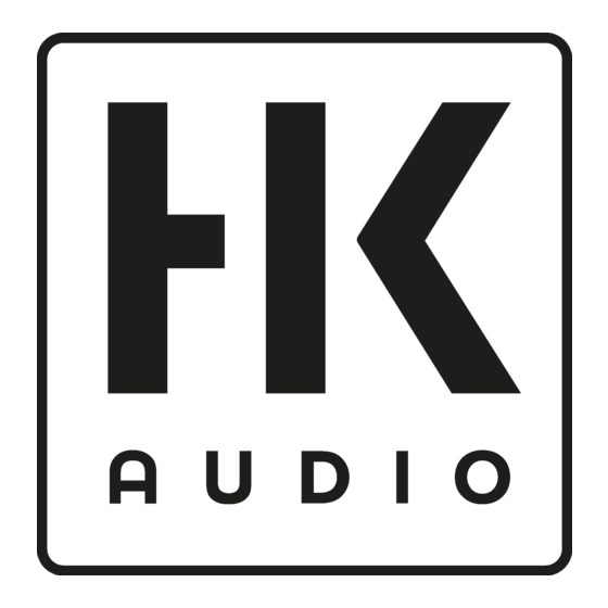 HK Audio TB-45N Montageanleitung