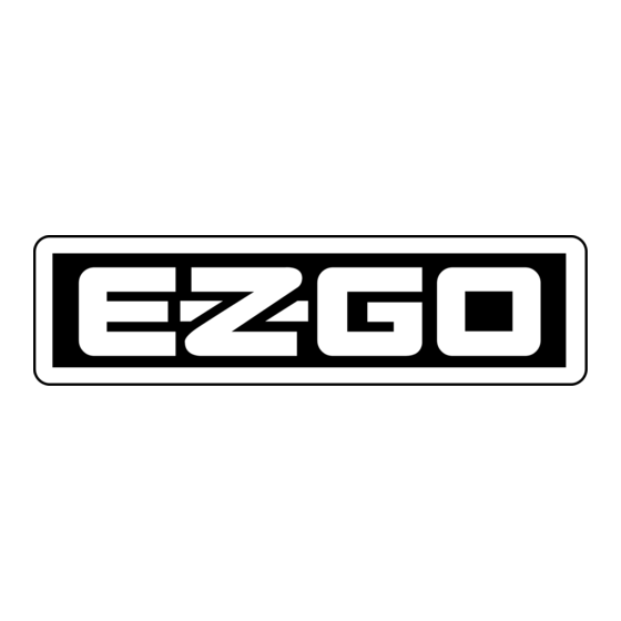 E-Z-GO RXV Fleet Electric Betriebsanleitung