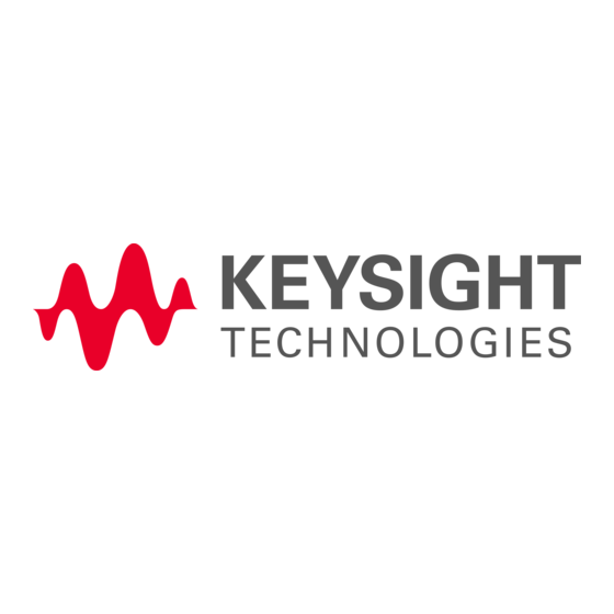 Keysight Technologies X8711A Kurzanleitung