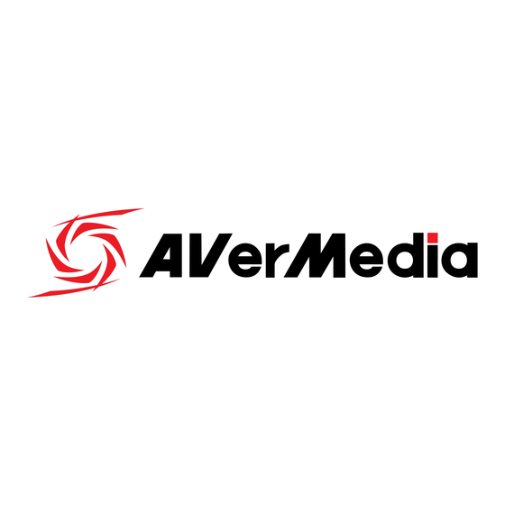 Avermedia Game Capture HD II Bedienungsanleitung