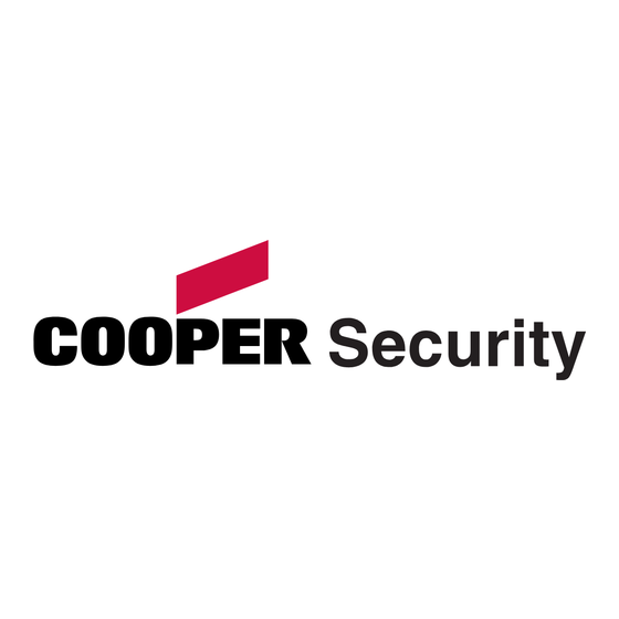 Cooper Security 735r Bedienungsanleitung