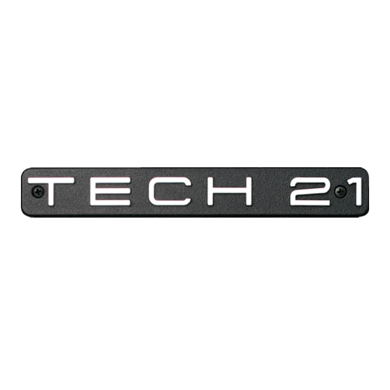 Tech 21 EvoXploreriP6 Bedienungsanleitung