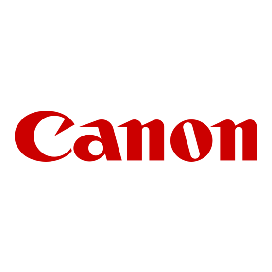 Canon VB-S30D Bedienungsanleitung