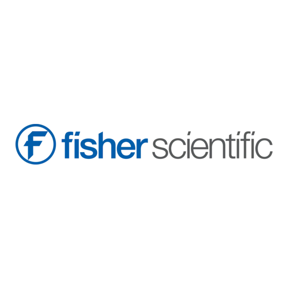 Fisher Scientific Fisherbrand Elite Bedienungsanleitung