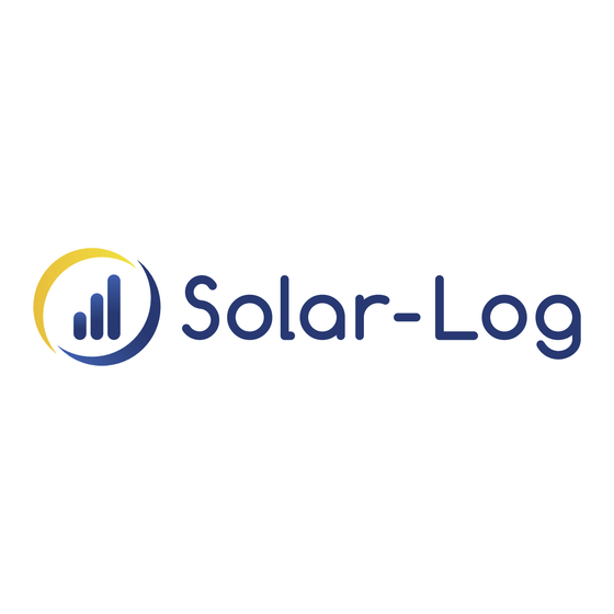 Solar-Log 1200 PM+ Installationsanleitung