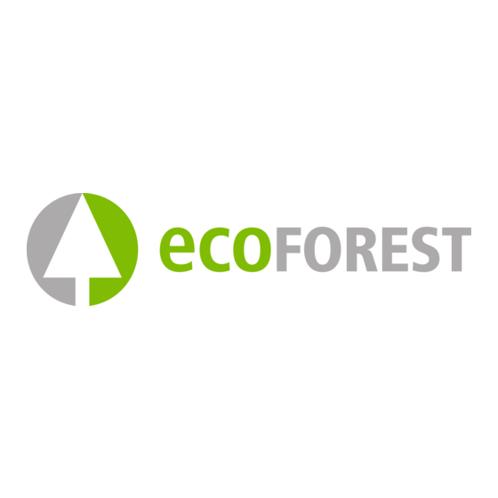 ECOFOREST VAP 5-20 CW Installations- Und Wartungsanleitung