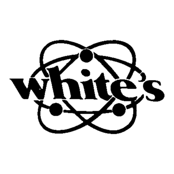 Whites MXT Bedienungsanleitung