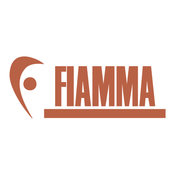 Fiamma SIDE W Montage- Und Gebrauchsanleitung
