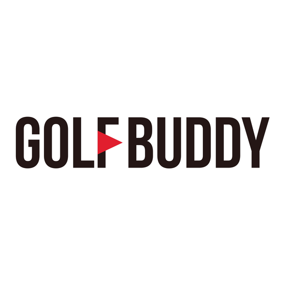 Golf Buddy aim W10 Bedienungsanleitung